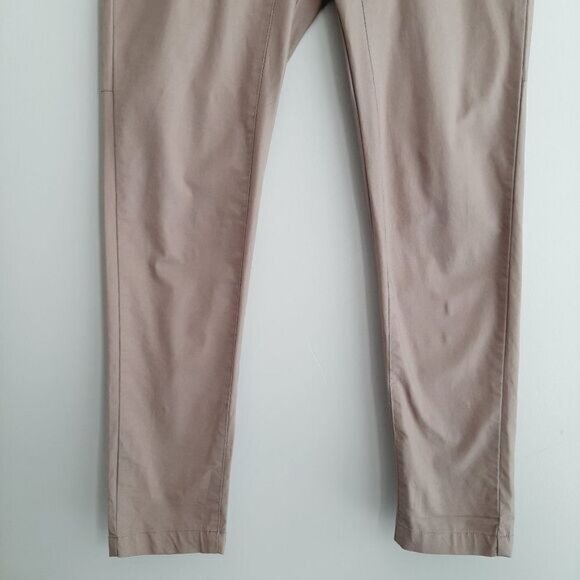 ZANEROBE Slim Fit Casual Pants Beige Cotton Blend Men's Sz 34 - Picture 3 of 10